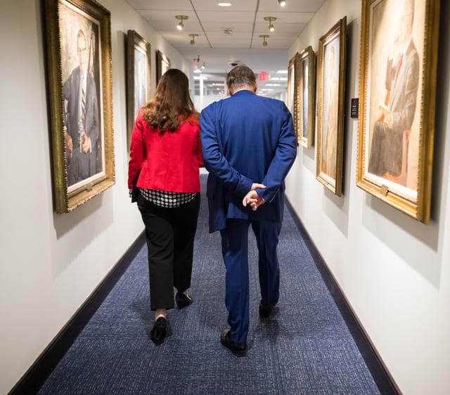 NASA image: John Rhys-Davies at NASA Headquarters