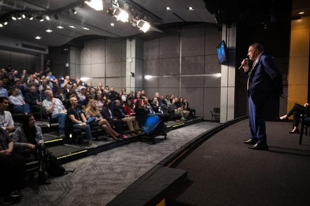 NASA image: John Rhys-Davies at NASA Headquarters
