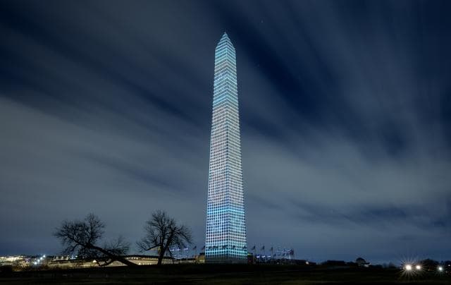 NASA image: Washington Monument Lighting and New Year’s Eve Show