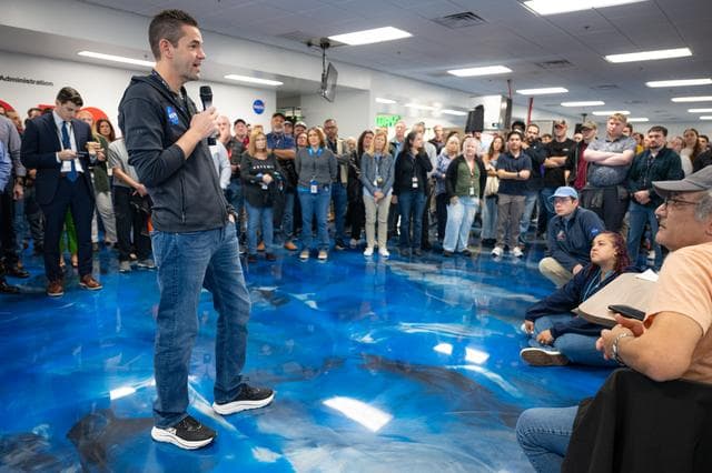 NASA image: Administrator Isaacman Visits Kennedy
