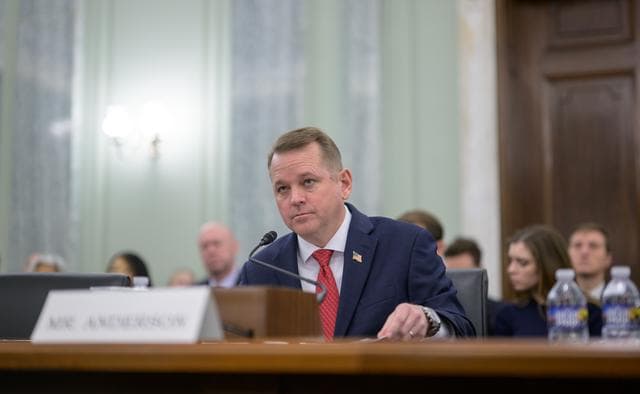 NASA image: Matthew Anderson Senate Confirmation Hearing