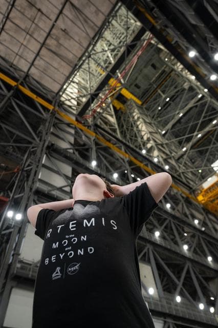 NASA image: Hilt Boling and Family Tour NASA's Kennedy Space Center