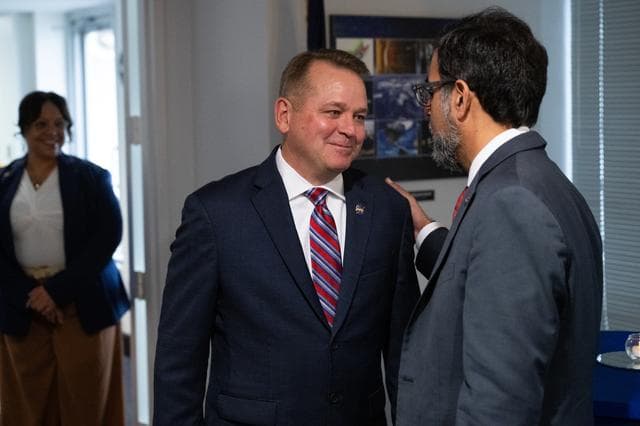 NASA image: NASA Deputy Administrator Matt Anderson Arrives at NASA Headquar
