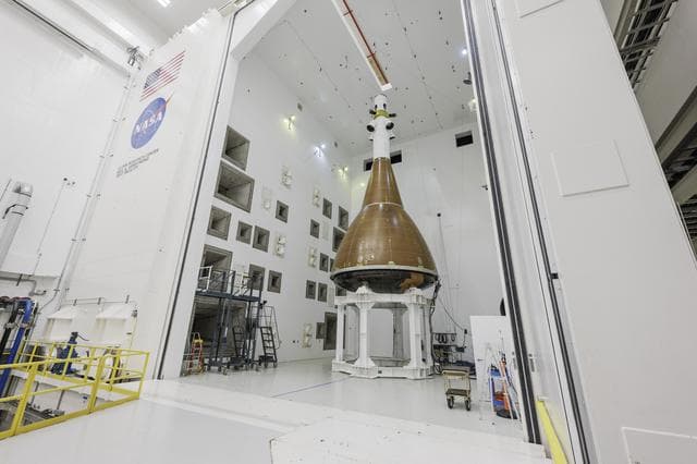NASA image: Orion Environmental Test Article at Armstrong Test Facility