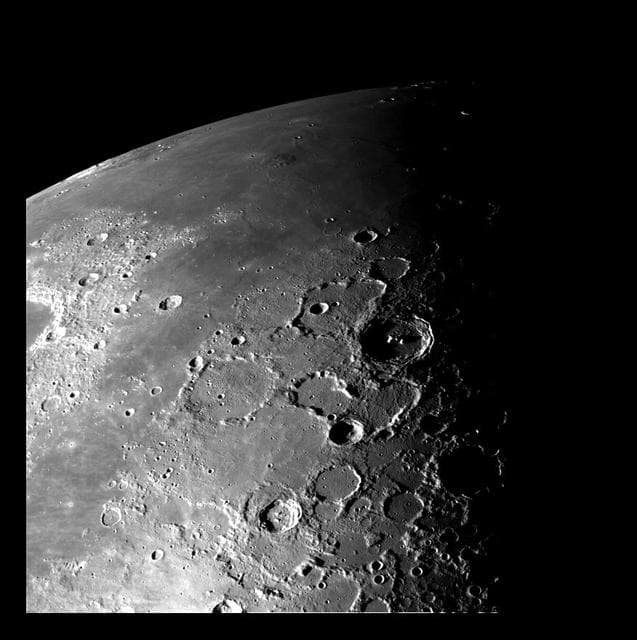 NASA image: Moon - North Pole