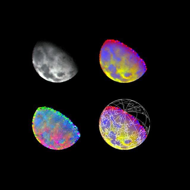 NASA image: Moon As Seen By NIMS