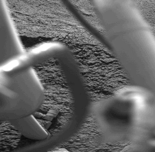 NASA image: Viking Lander Buried Footpad #3