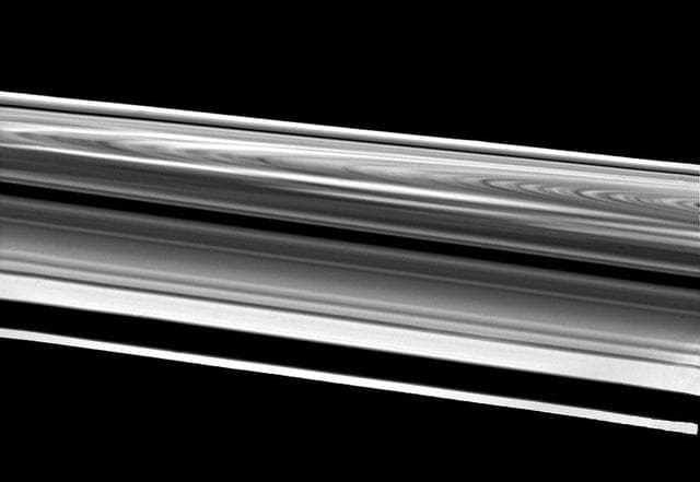 NASA image: Wide-Angle Image of Saturn Rings