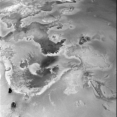NASA image: Volcanically Active Regions on Io
