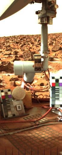 NASA image: Frost at the Viking Lander 2 Site