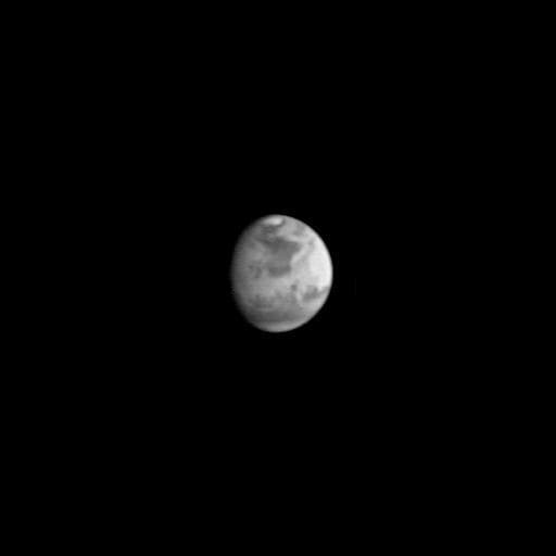 NASA image: Mars Global Surveyor Approach Image