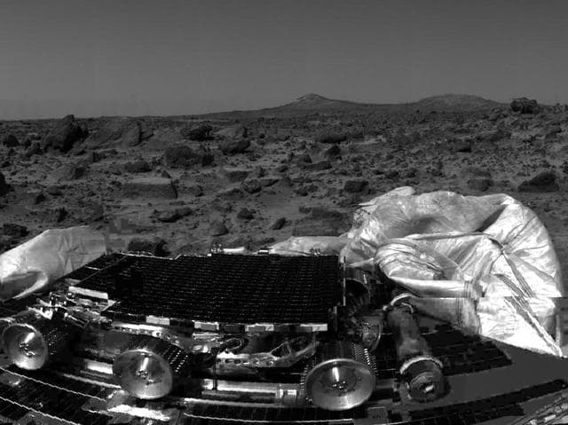 NASA image: Sojourner & Terrain