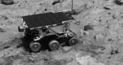 NASA image: Rover Soil Experiments Near Casper & Shaggy