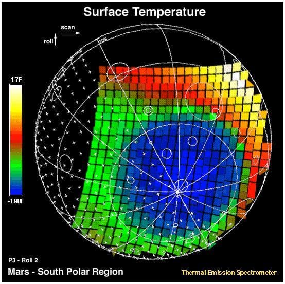 NASA image: MGS Thermal Emission Spectrometer Image