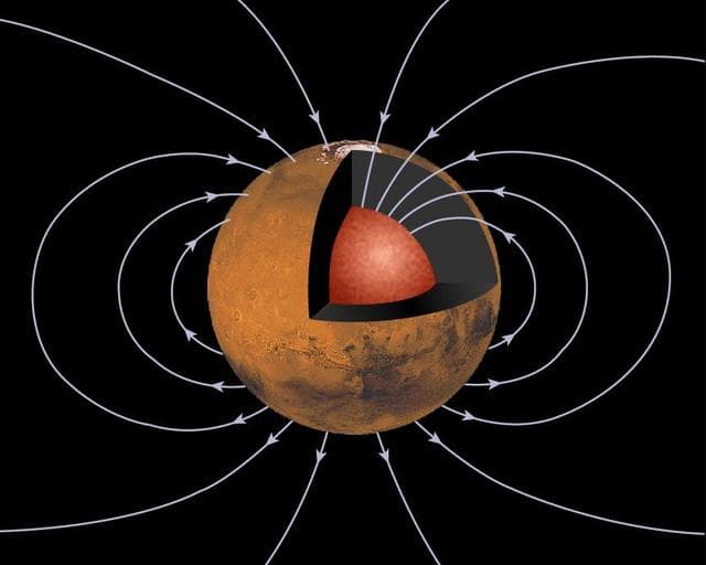 NASA image: Mars Inner Core