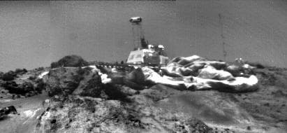 NASA image: Sojourner Rover View of Pathfinder Lander