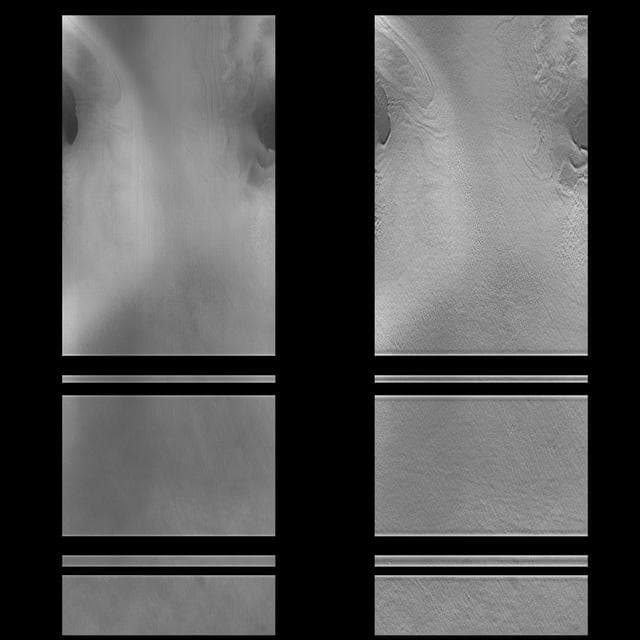 NASA image: MOC View of Mars98 Landing Zone - 1/16/98