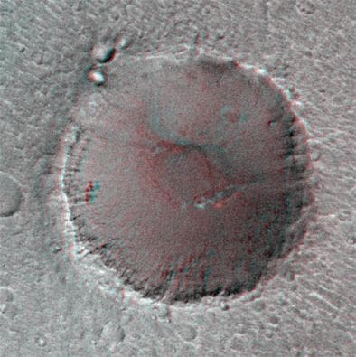 NASA image: Pathfinder Landing Site Observed by Mars Orbiter Camera - Big