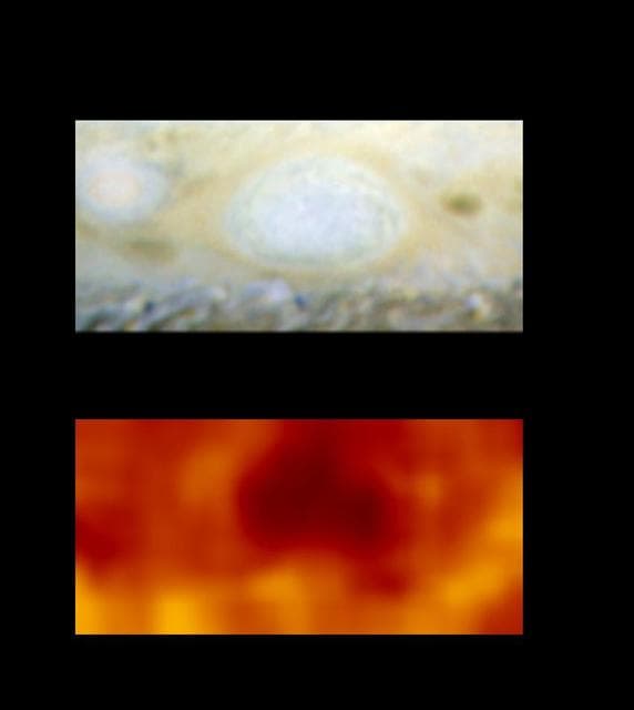 NASA image: Jupiter White Ovals