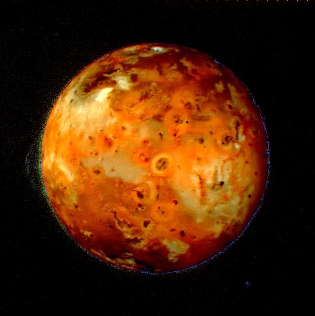 NASA image: Volcanic Activity on Io