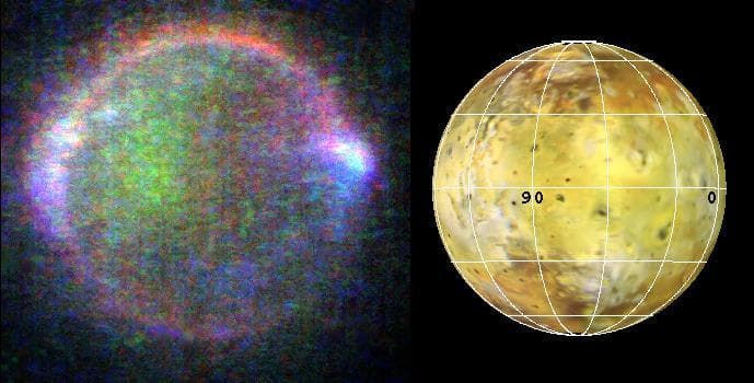 NASA image: Io Aurorae