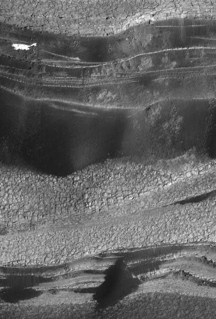NASA image: North Polar Layers, Mars