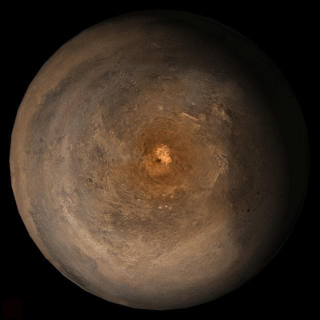 NASA image: Mars at Ls 357°