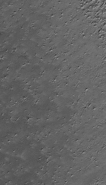 NASA image: South Polar Landforms