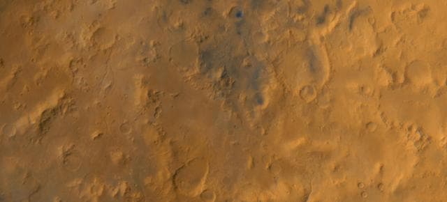NASA image: A Regional View of the Libya Montes