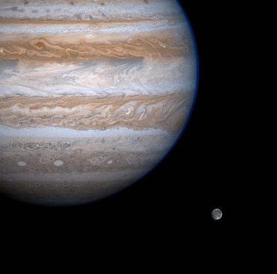 Eyeing Ganymede
