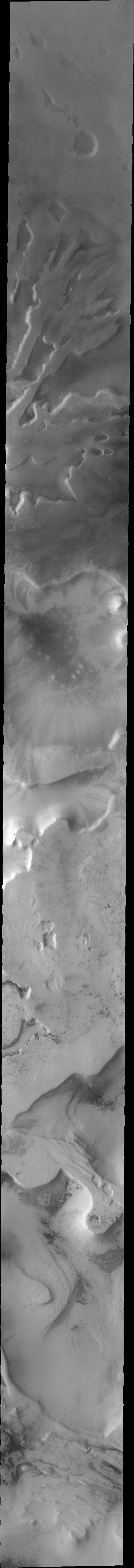 NASA image: Polar Etched Terrain