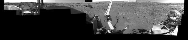 NASA image: Afternoon on Chryse Planitia - Viking Lander 1 Camera 1 Mosaic