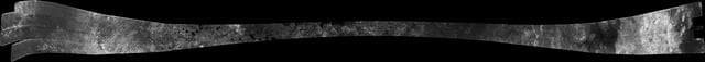 NASA image: Titan Radar Swath T-19 Flyby - Oct. 9, 2006