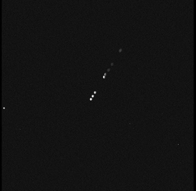 NASA image: Mars-shine