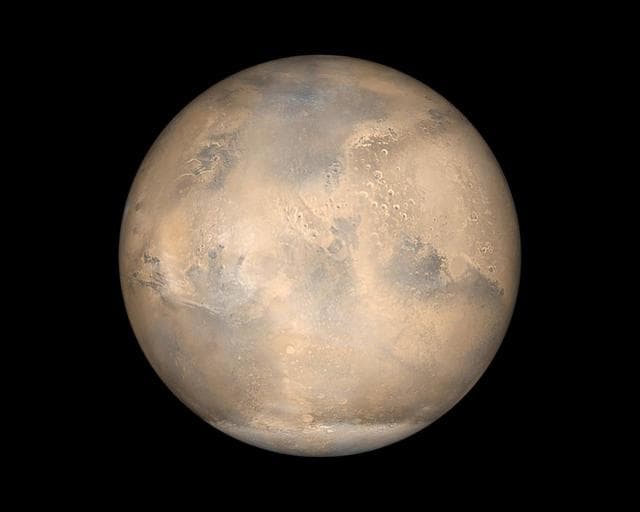 NASA image: Mars Opposition and Equinox