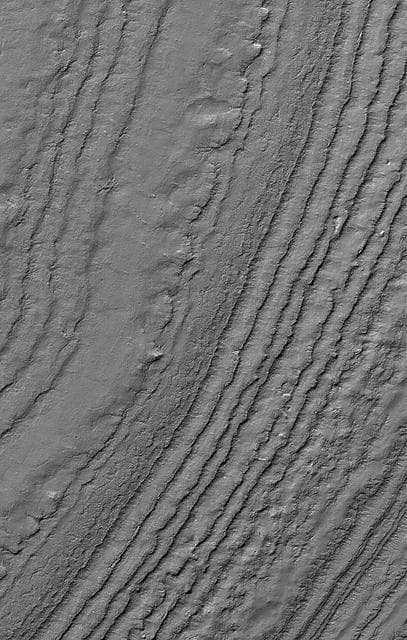 NASA image: Polar Layers