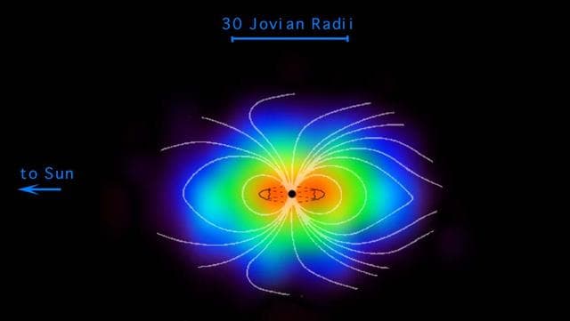 NASA image: Jupiter Magnetosphere Made Visible