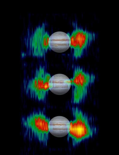 NASA image: Inner Radiation Belts of Jupiter