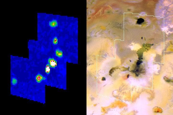 NASA image: Amirani Lava Flow on Io