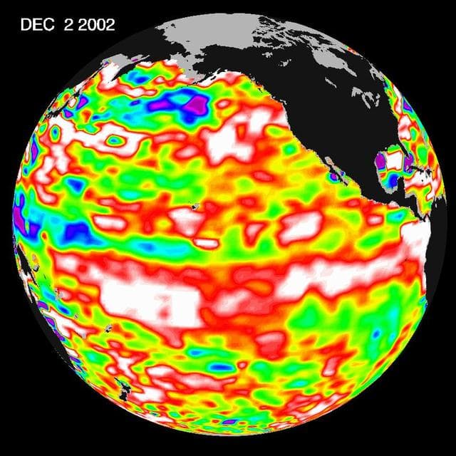 NASA image: El Niño Continues to Grow