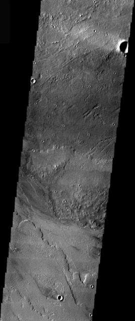 NASA image: Olympus Mons Windstreaks