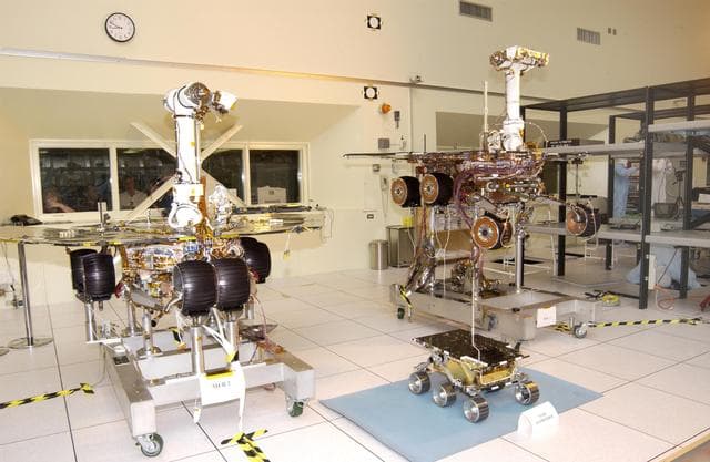 NASA image: Rovers and Sojourner