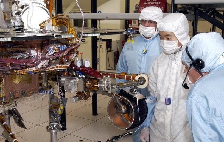 NASA image: Robotic Arm of Rover 1