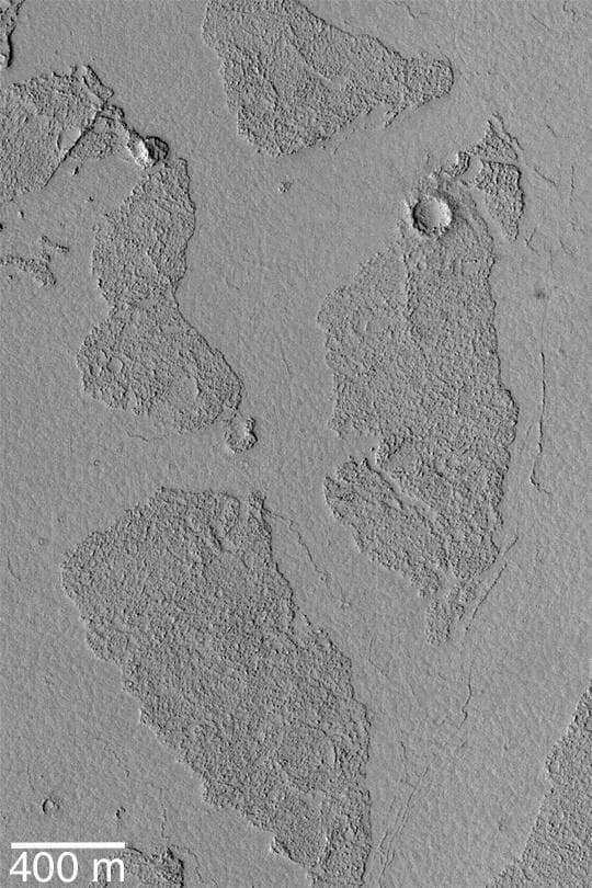 NASA image: Marte Vallis Platy Flows