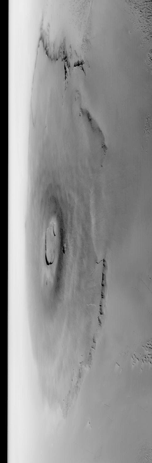 NASA image: Oblique Olympus Mons
