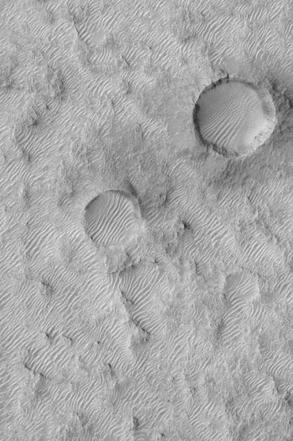 NASA image: Rippled Mars