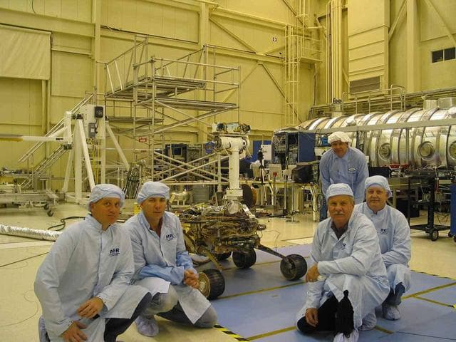 NASA image: Rover Team