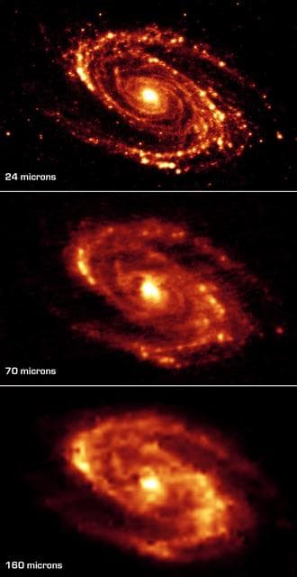 NASA image: Long-Wavelength Infrared Views of Messier 81