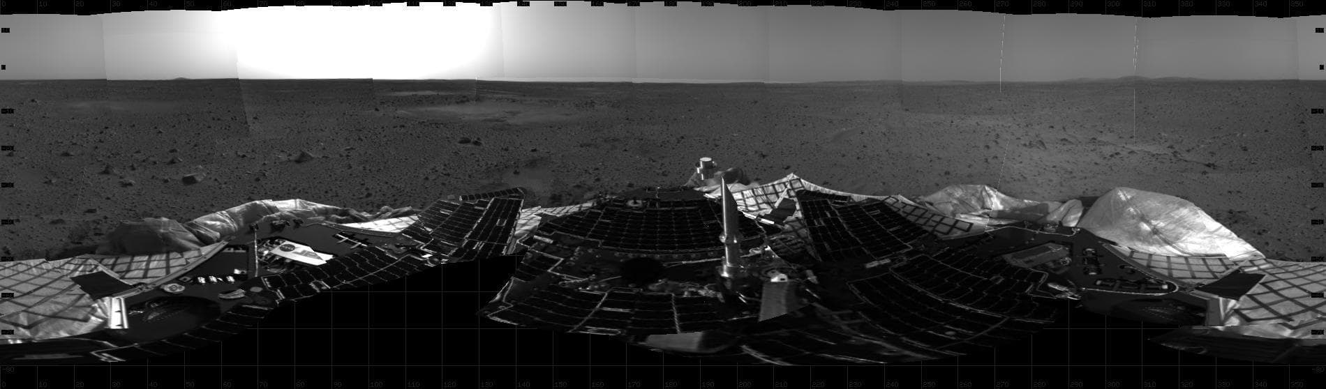 NASA image: First Look at Spirit on Mars