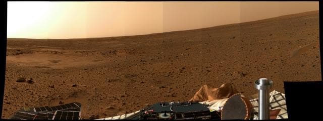 NASA image: Martian Surface at an Angle